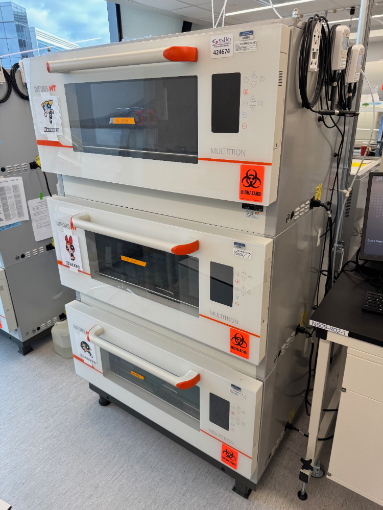 Image of Infors HT Multitron Triple Stack Incubator Shaker